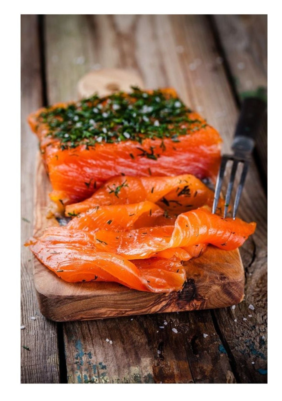 CARPACCIO DE GRAVLAX DE SALMON