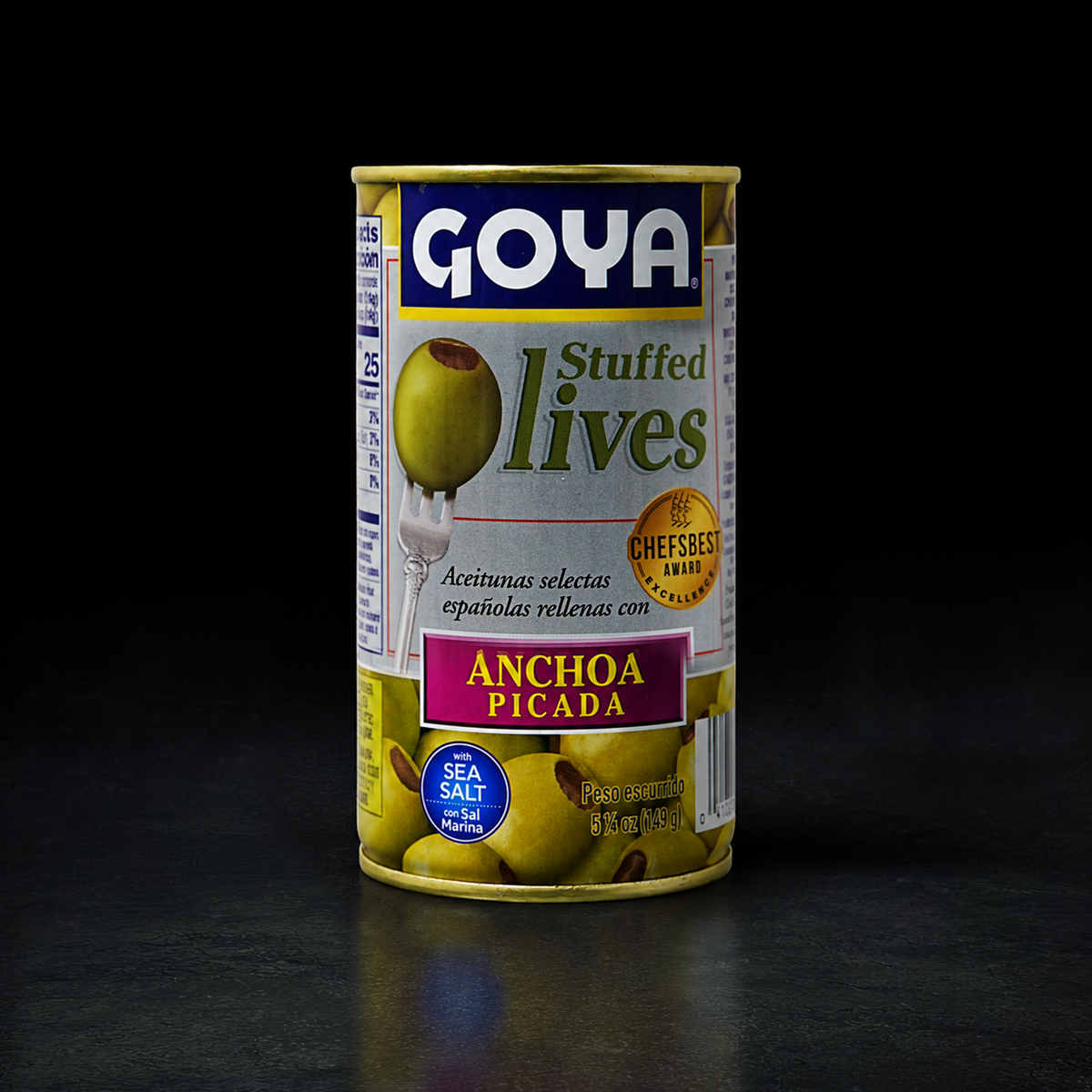 ACEITUNAS ANCHOA PICADA 149GR GOYA