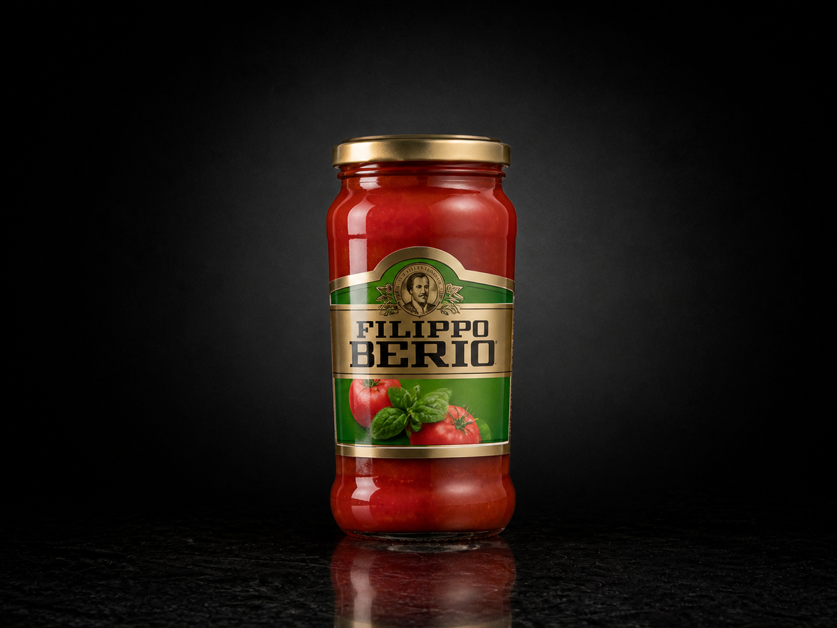 SALSA DE TOMATE CON VERDURAS A LA BRASA 340G FILIPPO BERIO