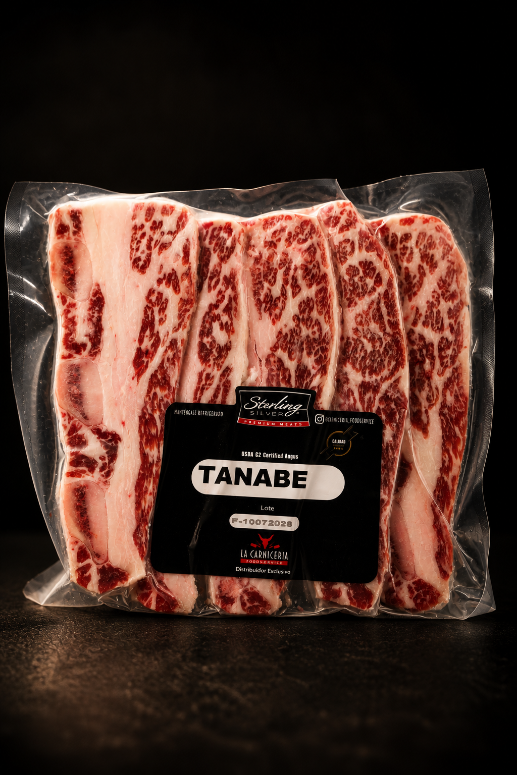 TANABE DE SHORT RIB STERLING SILVER