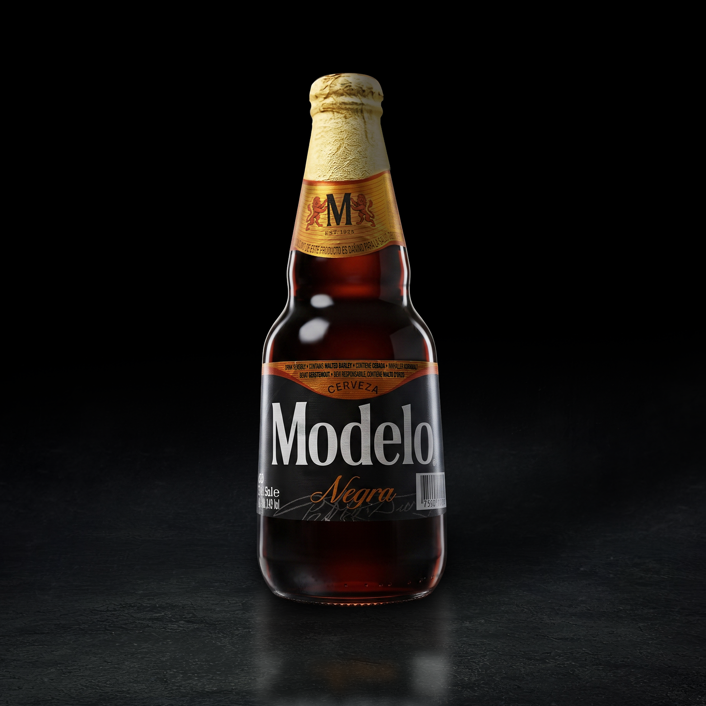 CERVEZA MODELO NEGRA BOTELLA 355ML