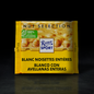 CHOCOLATE BLACO RITTER SPORT CON AVELLANAS ENTERAS 100G