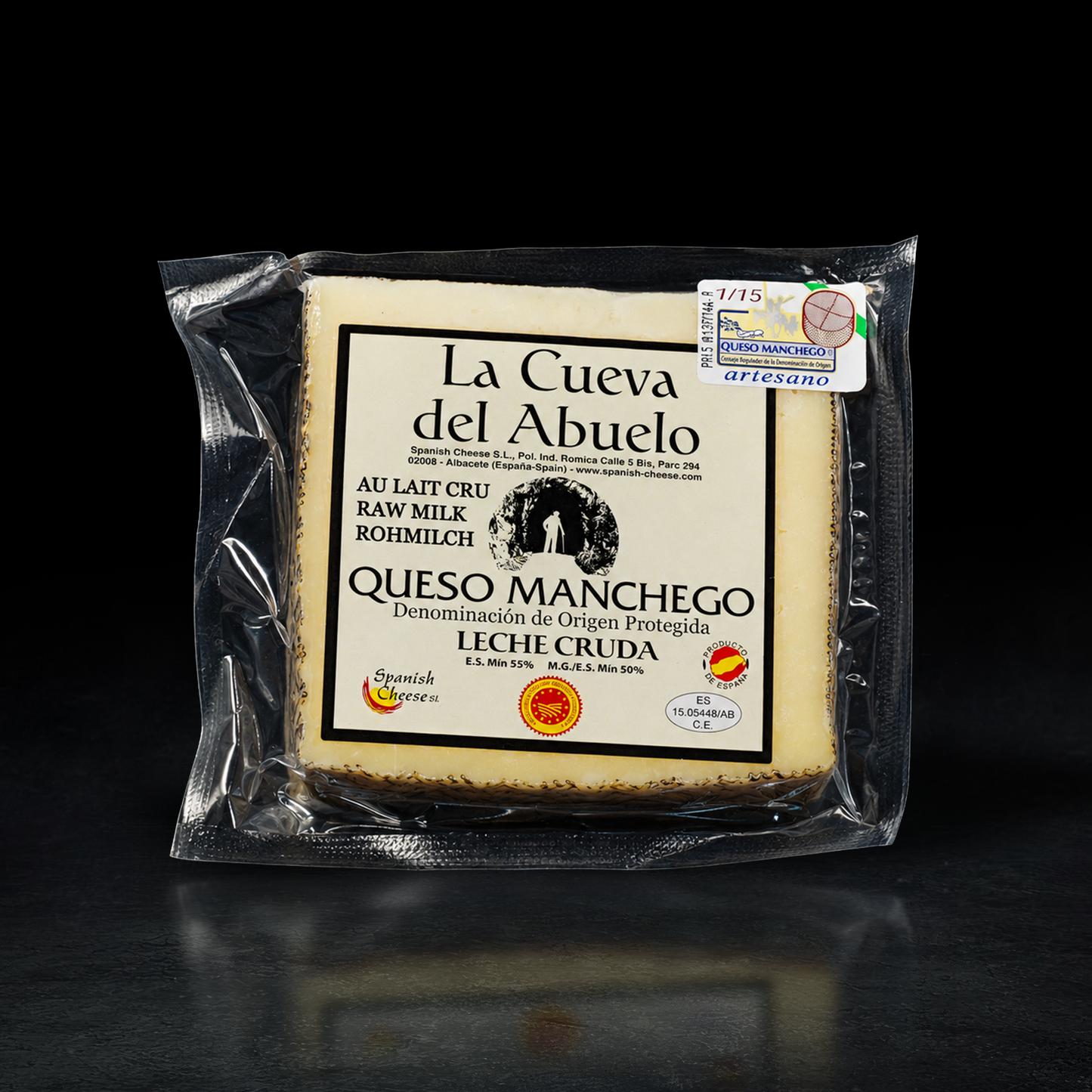 MANCHEGO GRAN RESERVA CUÑAS PANISH CHEESE 200G