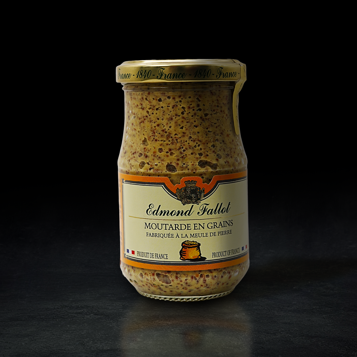 MOSTAZA EN GRANOS 205GR