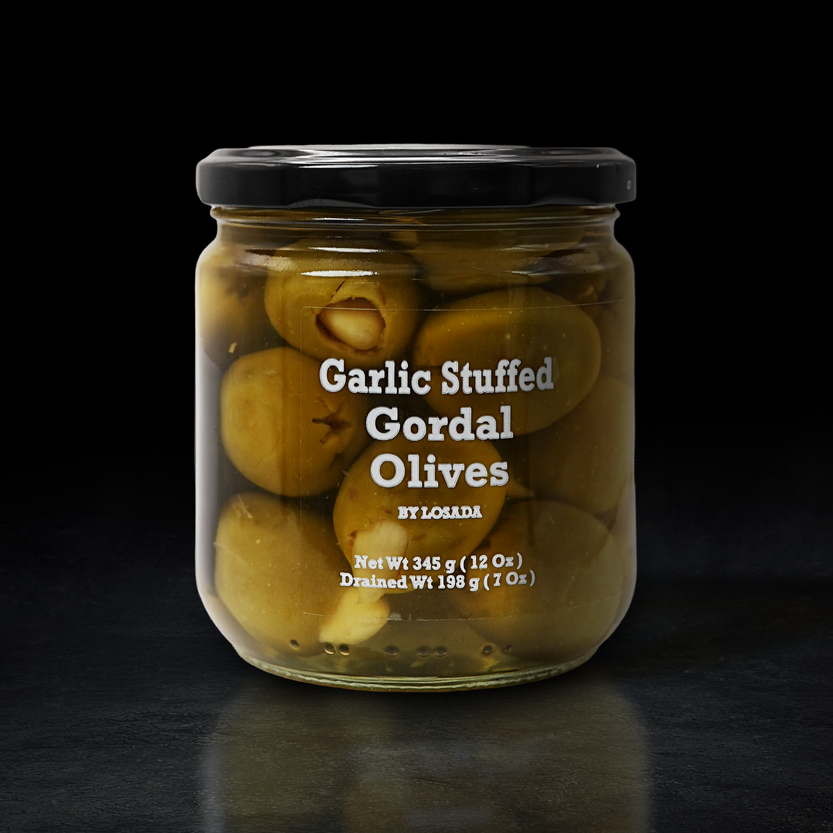 ACEITUNA GORDA RELL. AJO 198G LOSADA
