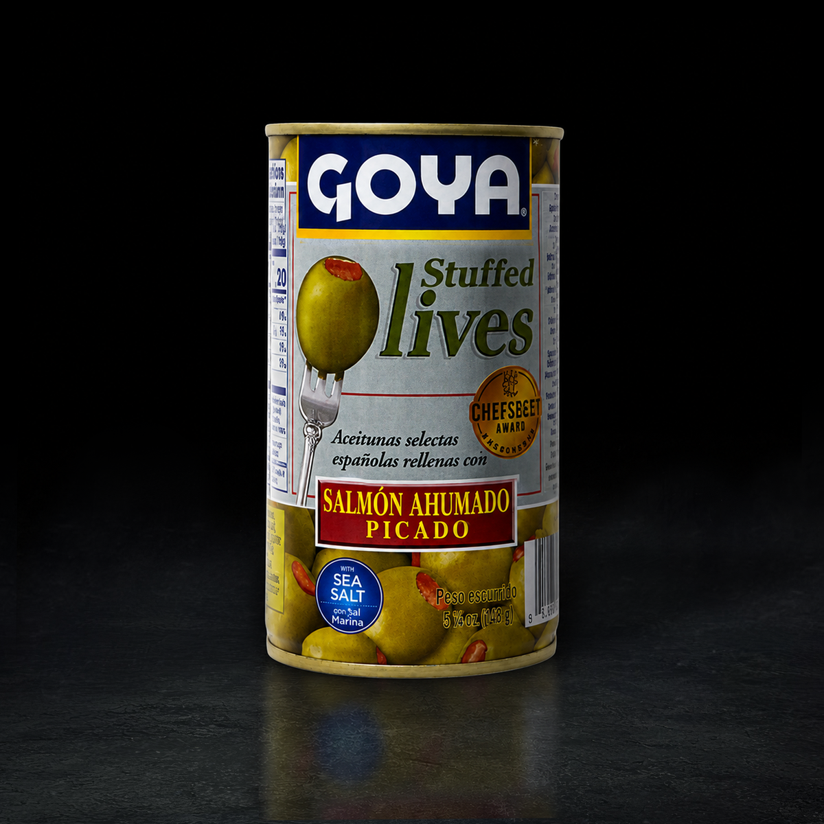 ACEITUNAS DE SALMON AHUMADO 1490GR GOYA