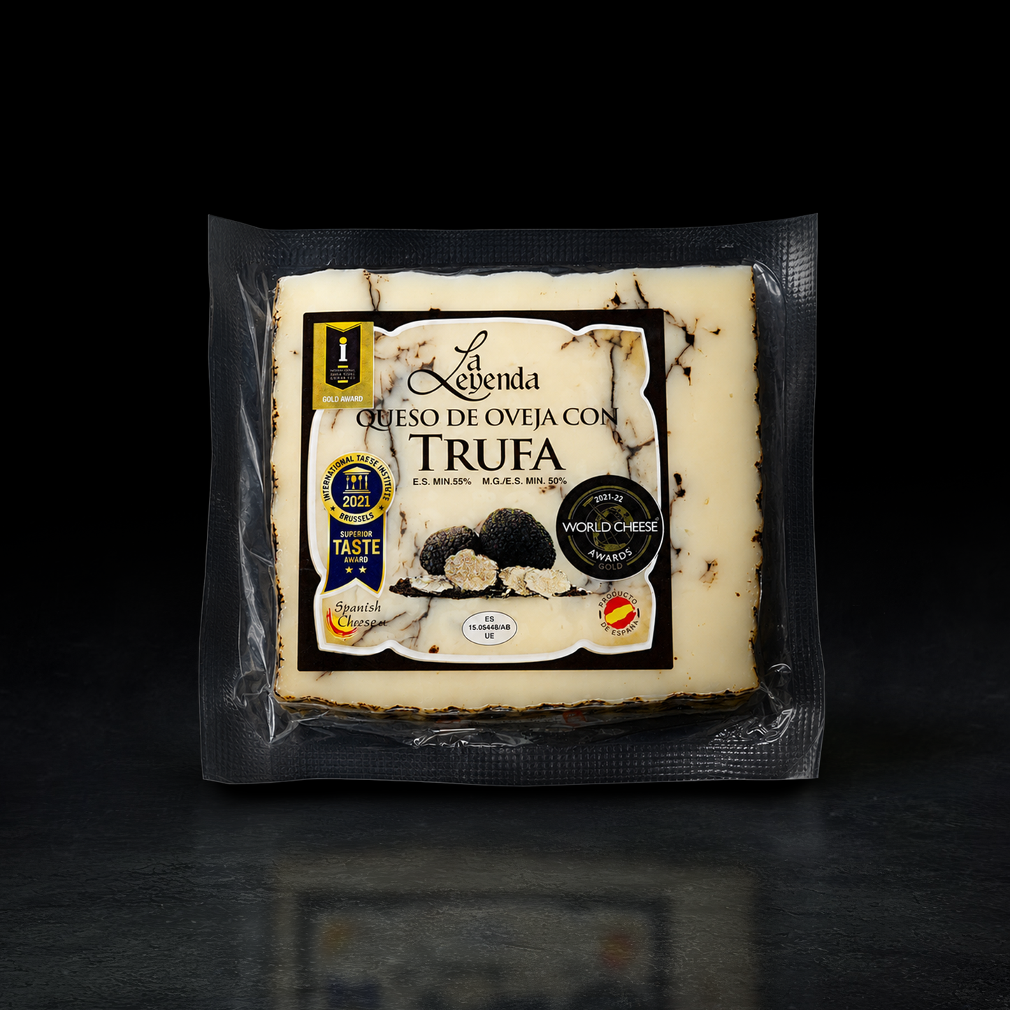 QUESO DE OVEJA CURADO A LA TRUFA CUÑA 150G