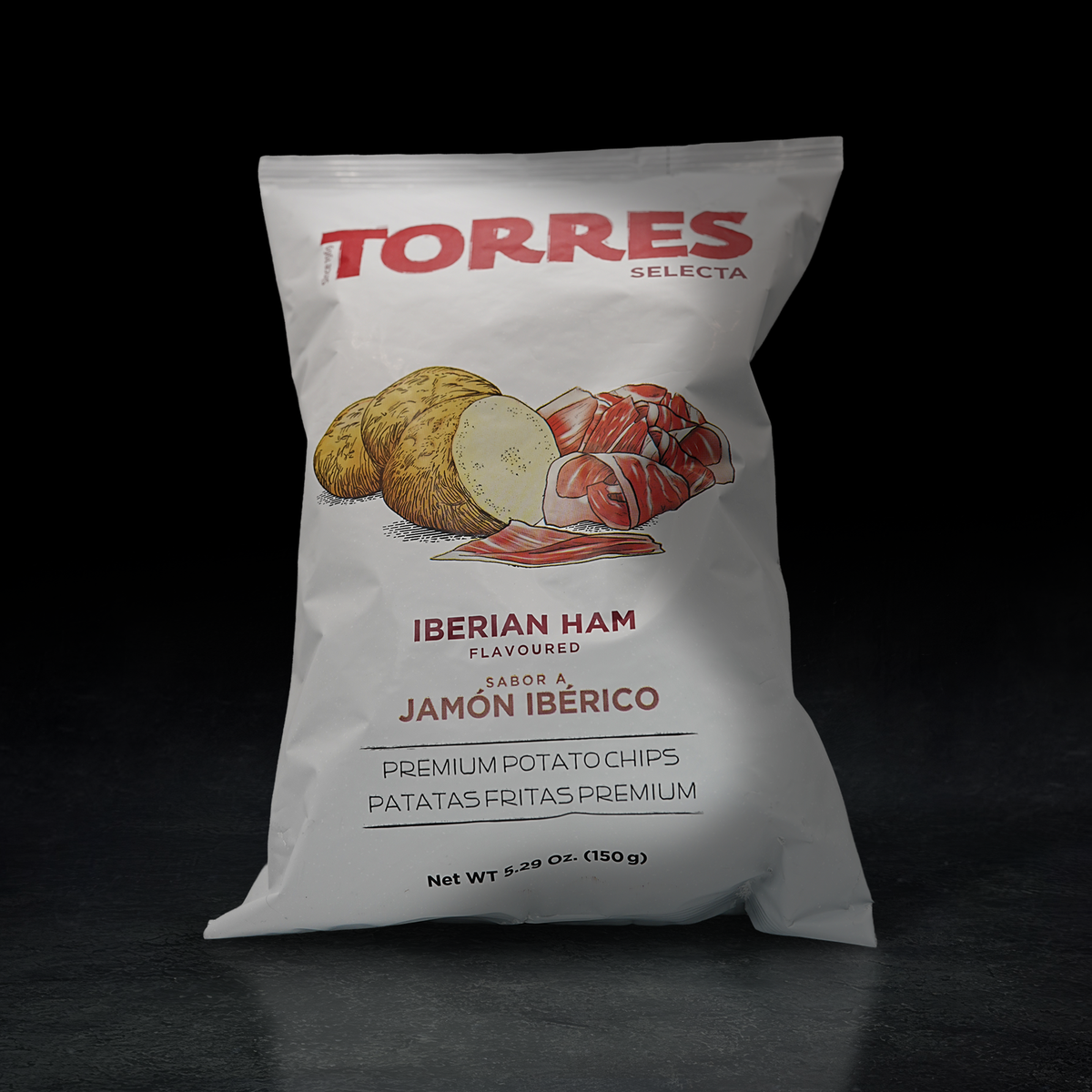 PAPAS DE JAMON IBERICO TORRES 50G