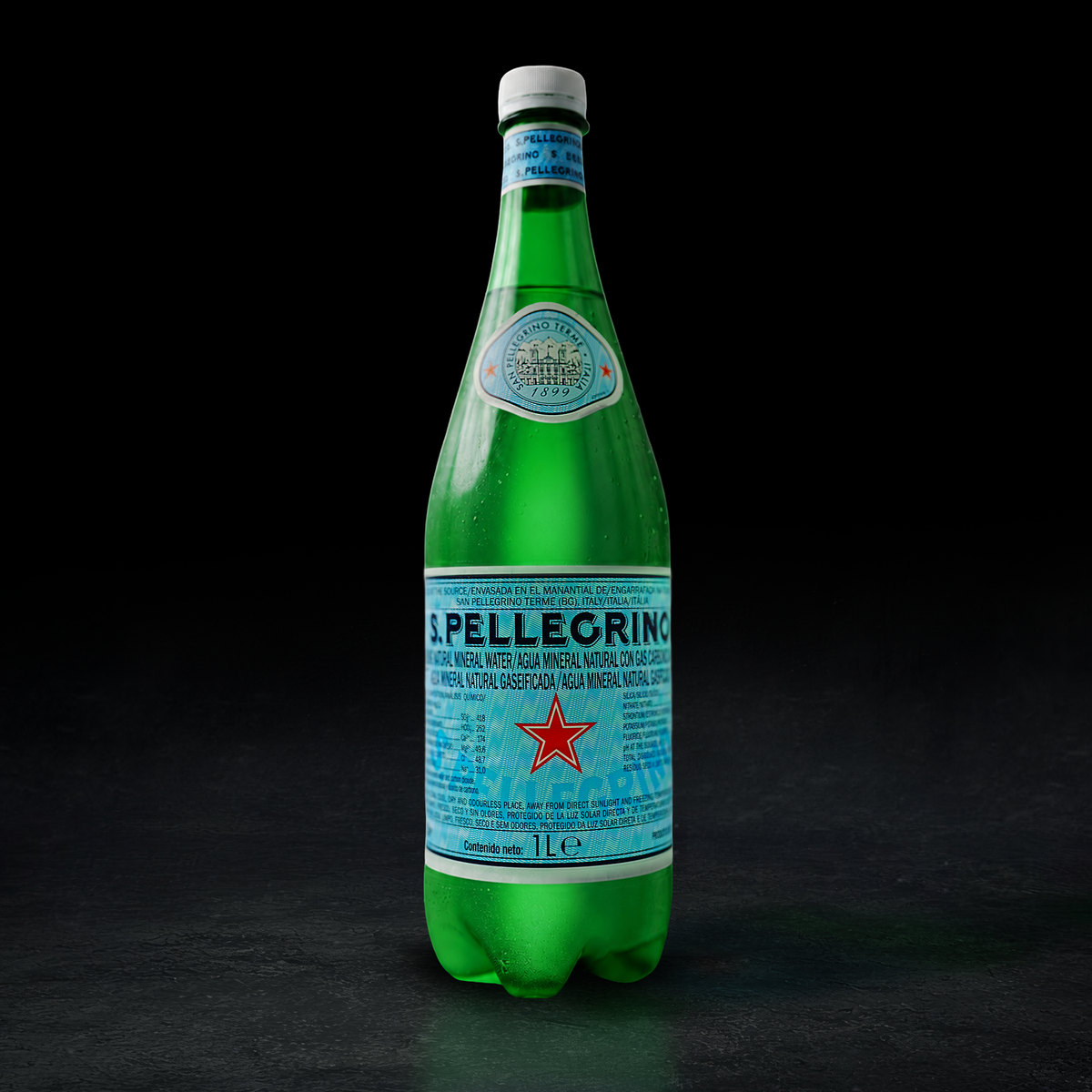 AGUA S.PELLEGRINO 750ML VIDRIO