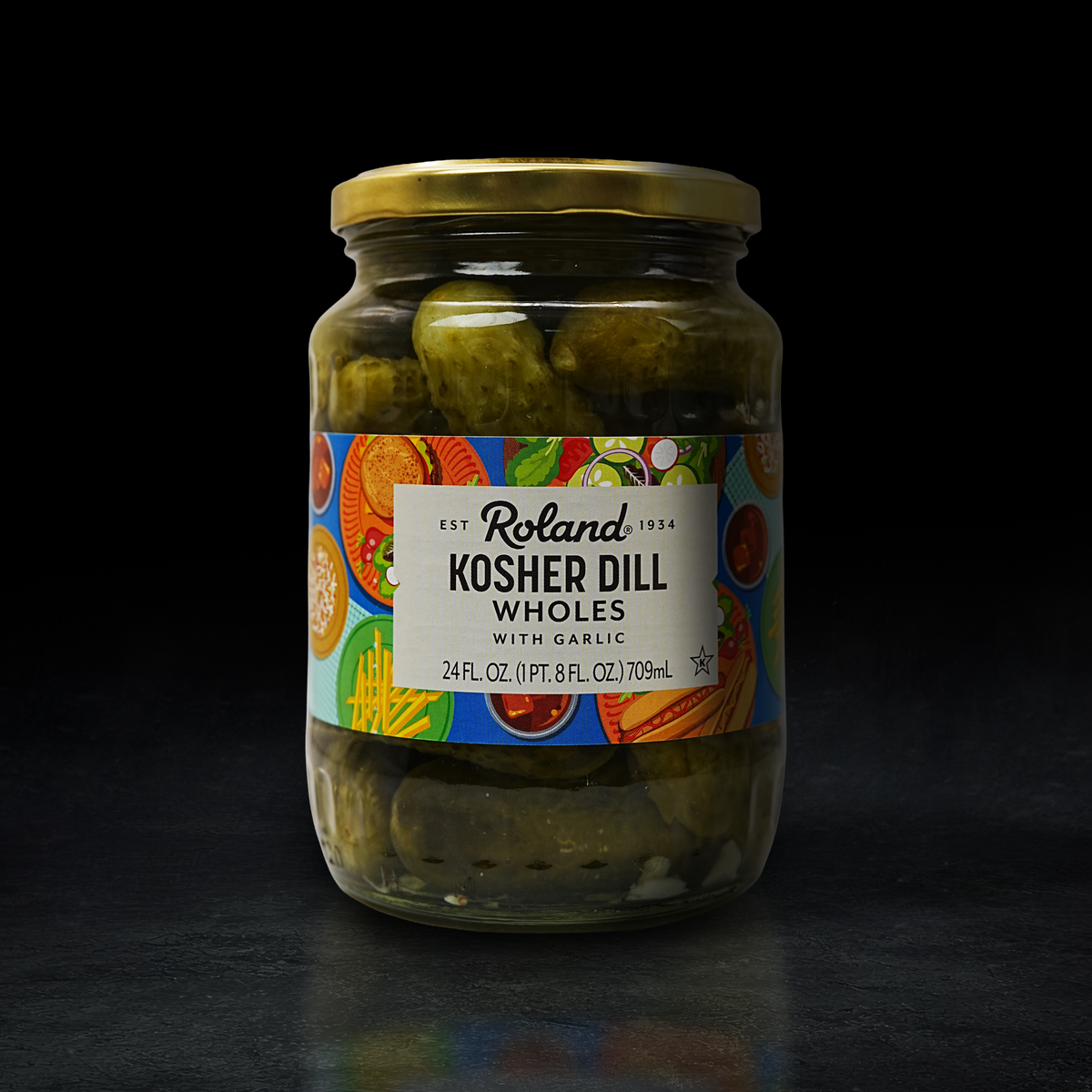 ROLAND KOSHER DILL 710ml (PEPINILLO)