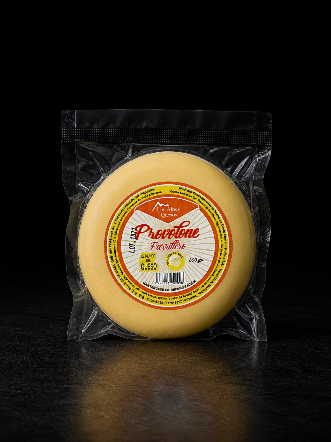 QUESO PROVOLONE 300GR PARRILLERO